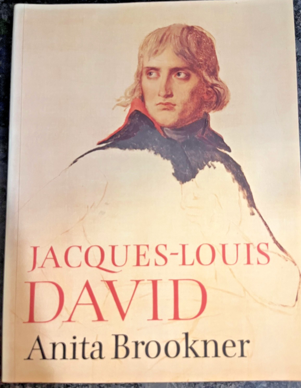 [Mint] BOOK paperback JACQUES-LOUIS DAVID By Anita Brookner