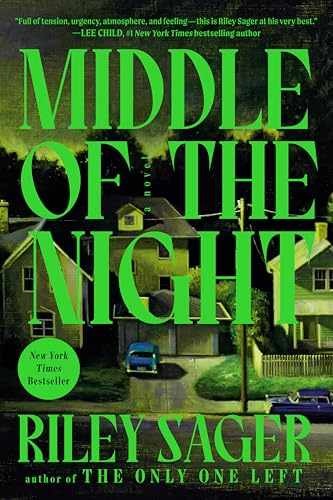 Middle of the Night: A Novel – Paperback, by Sager Riley – Acceptable