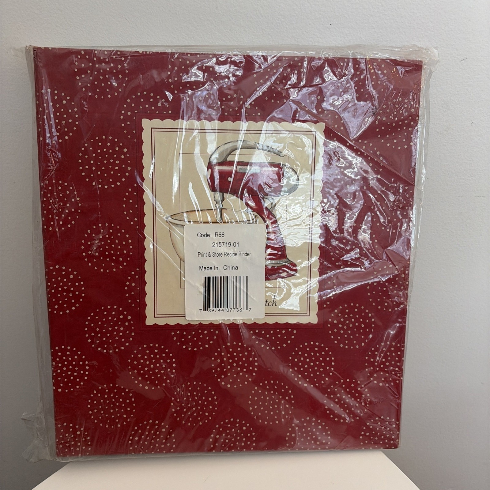 Made From Scratch Recipe Portfolio – 3 Ring Binder Recipe Saver Family Memories