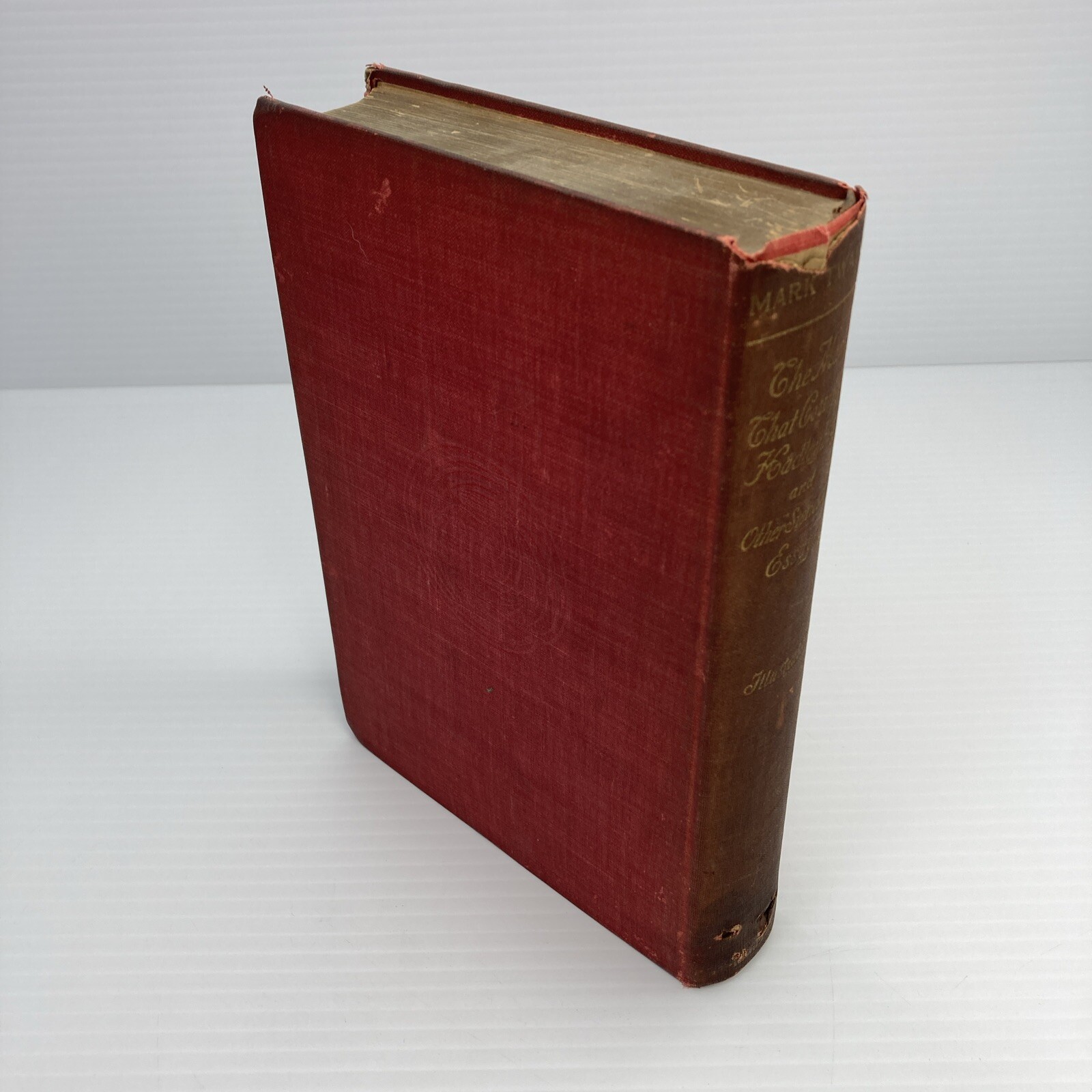 Mark Twain The Man That Corrupted Hadleyburgand Other Stories and Essays 1900 HC