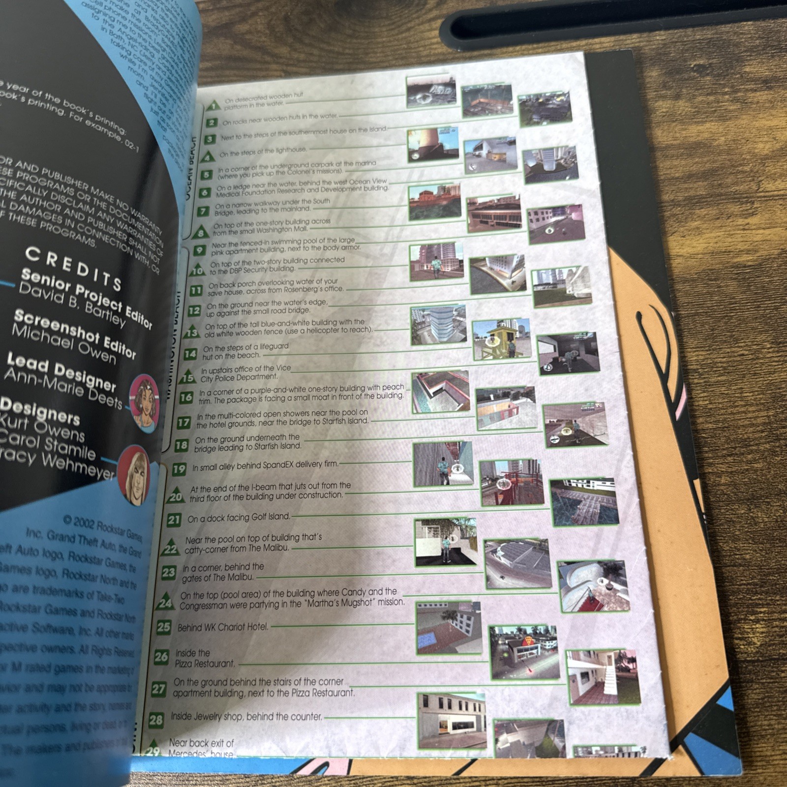 Grand Theft Auto: Vice City BradyGames Official Strategy Guide 2002 with Poster