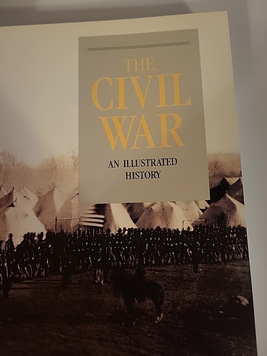 THE CIVIL WAR: By Geoffrey C. Ward With Ric Burns & Ken Burns HC Free Shipping