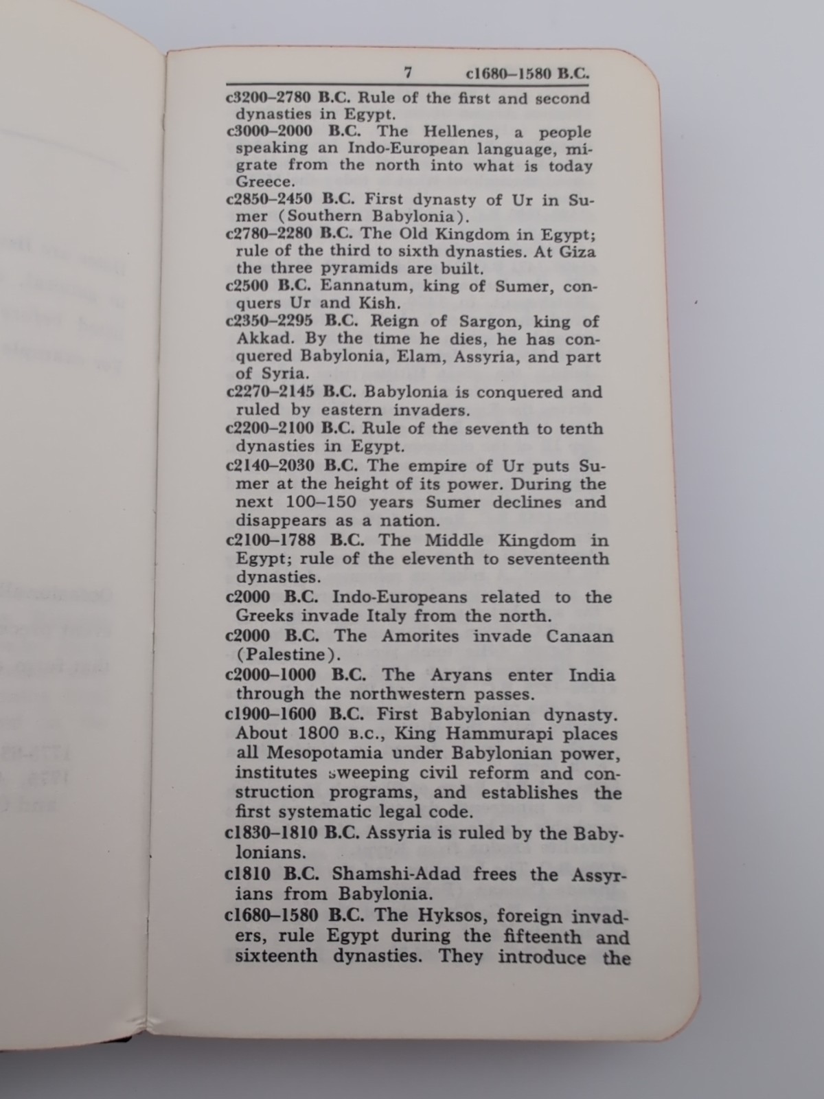 Random House “GREAT EVENTS OF WORLD HISTORY” Pocket Book, 1964