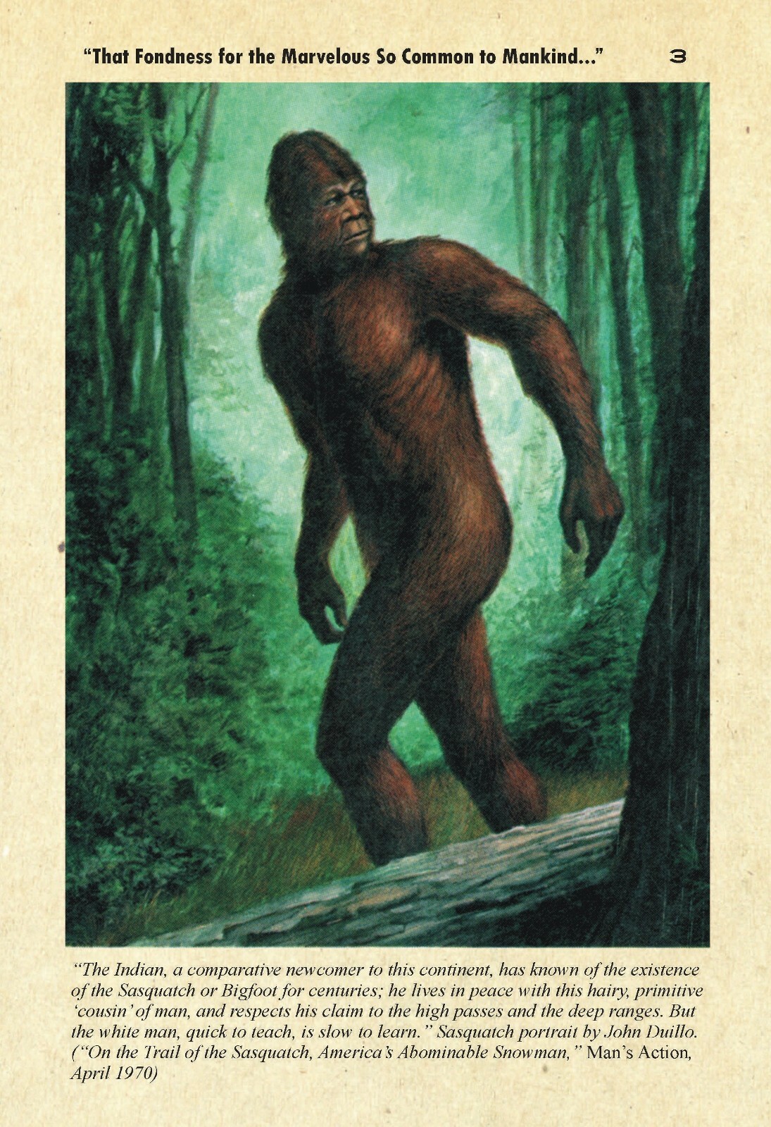 CRYPTOZOOLOGY ANTHOLOGY: monster stories & art, BIGFOOT, Nessie, etc. Hardcover