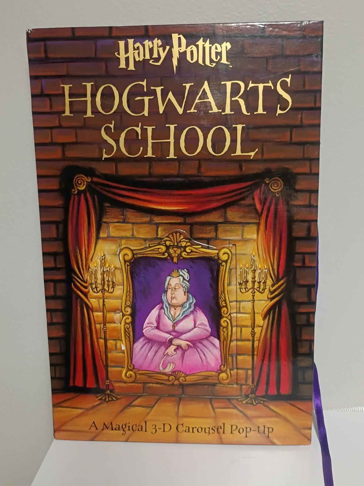 Hogwarts School A Magical 3D Carousel Pop Up Book Round Theater Secret Items