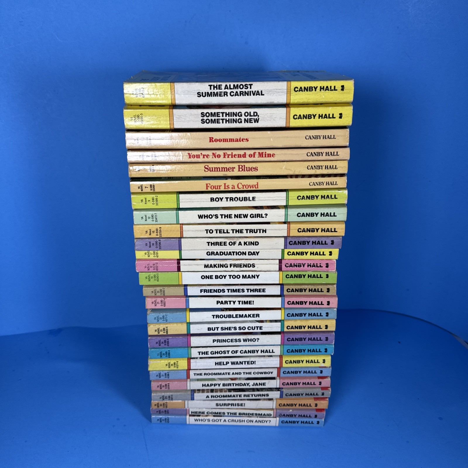 VTG YA/University Novels- The Girls Of Canby Hall By Emily Chase Lot of 26 Books