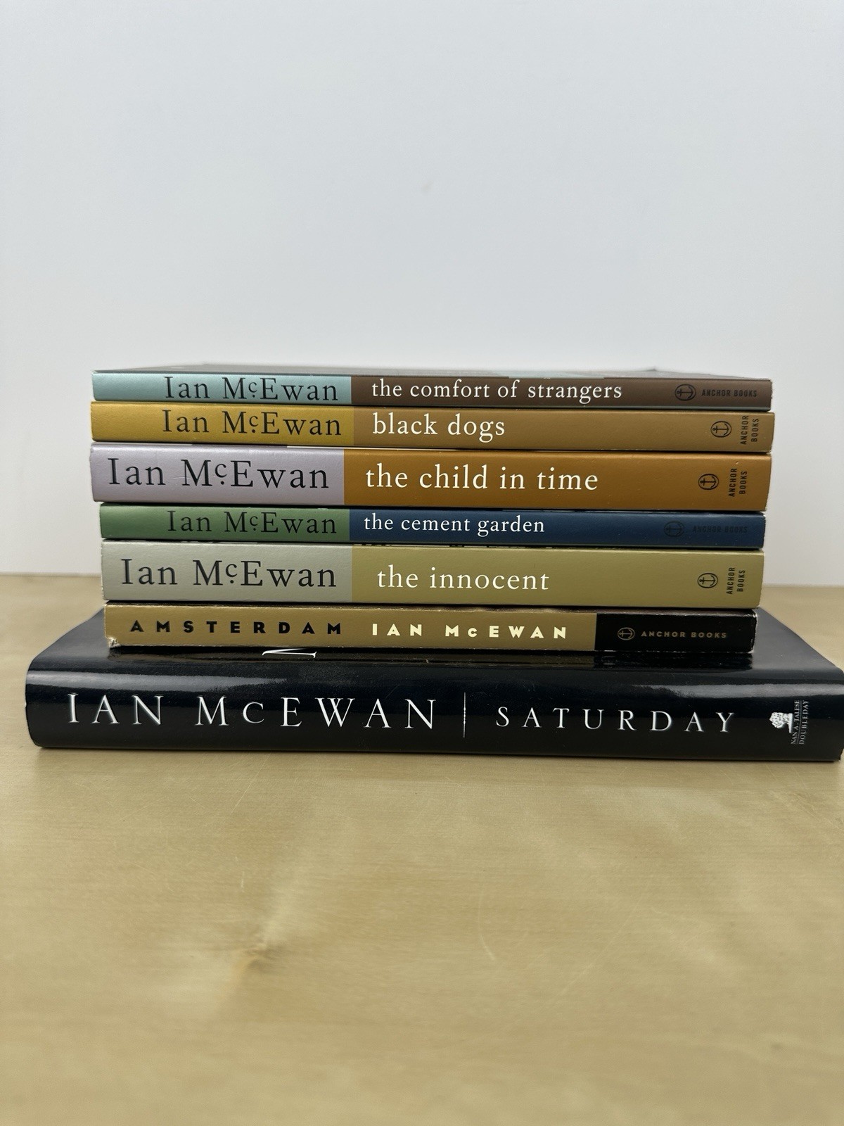 Ian McEwan Lot Of 7 Books – 6 PB 1 HC Great Condition – Saturday Amersterdam
