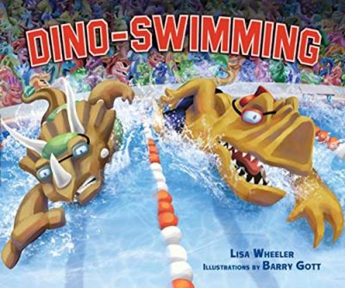 Dino-Swimming Library Binding Lisa Wheeler