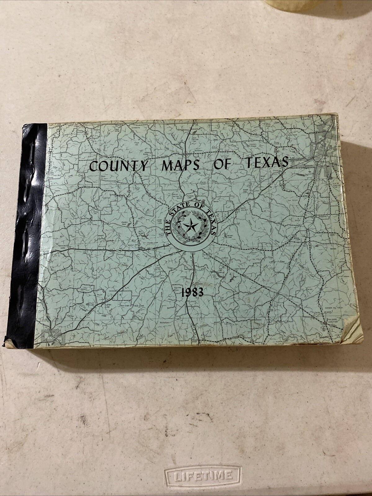 VTG 1983 County Maps of Texas 10″ in x 14″ in State Department of Highways
