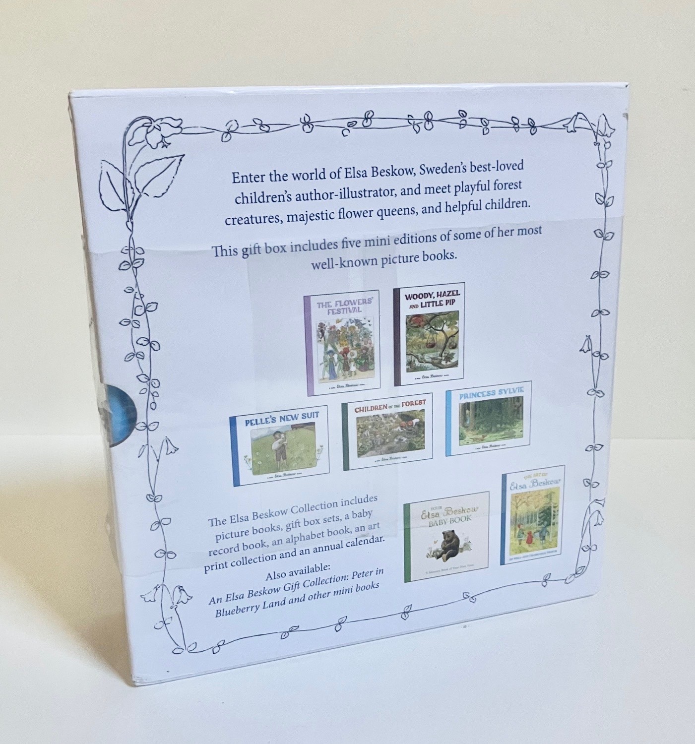 An Elsa Beskow Gift Collection Children of the Forest + 4 other mini books NEW!