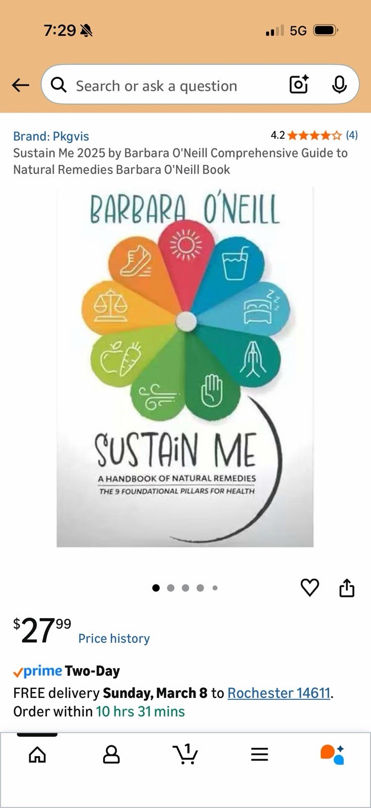 Sustain Me by Barbara O’Neill Book – The Comprehensive Guide to Natural Remedies