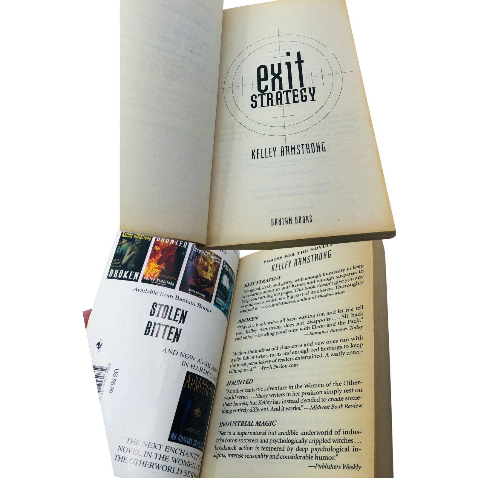 Exit Strategy by Kelley Armstrong Bantam Books July 2007