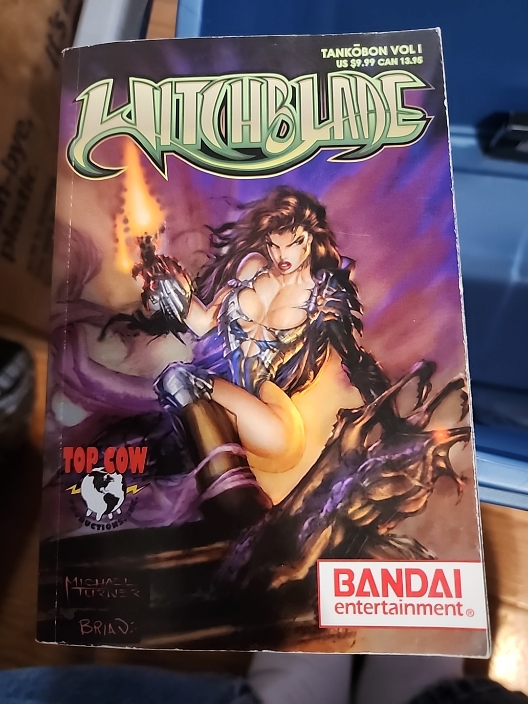 Witchblade Tankobon Vol. 1 (2006) Bandai Top Cow Paperback Book