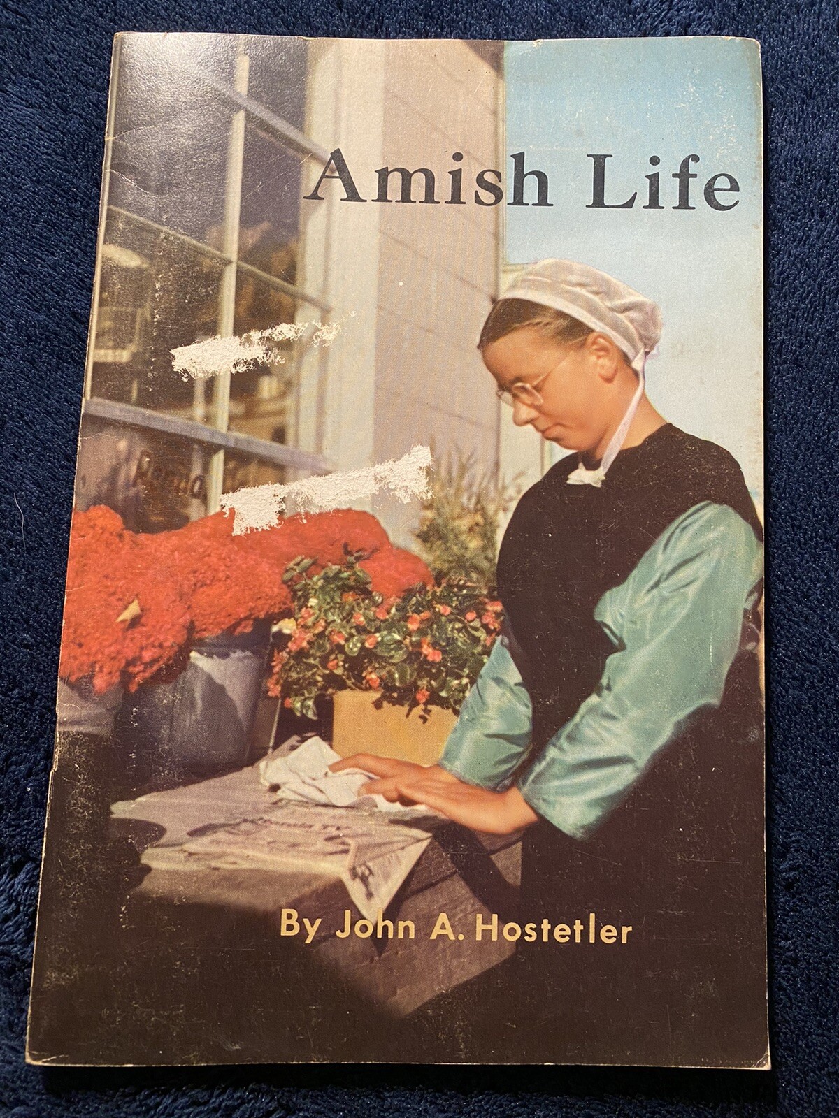 Amish Life by John A Hostetler Paperback Book, 39 Pages Vintage 1978