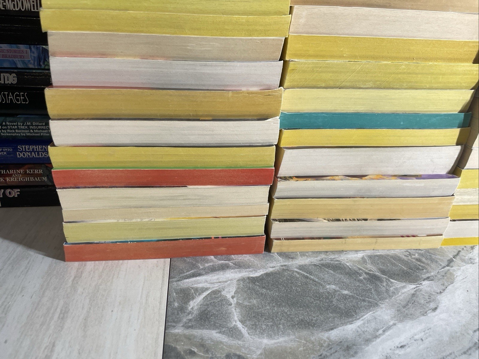 5 Pounds Assorted Science Fiction Paperback Books Mass Market Various Good