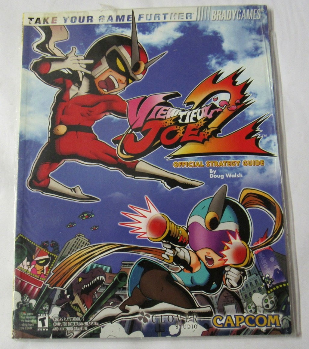 Viewtiful Joe 2 OFFICIAL STRATEGY GUIDE By Doug Walsh Used – Rare