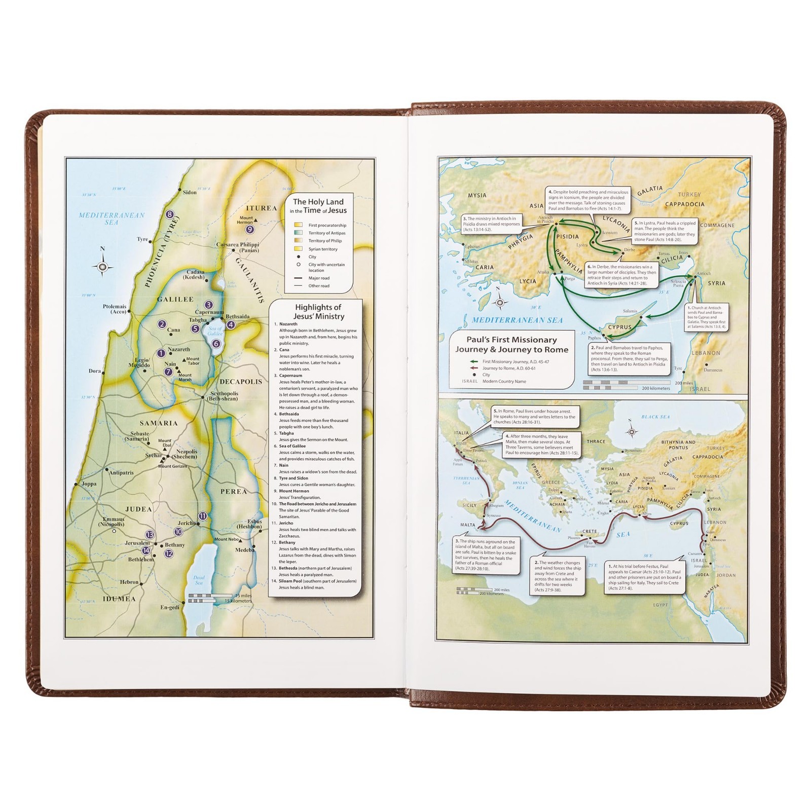 Medium Brown KJV Deluxe Bible with Thumb Index BRAND NEW in Shrink Wrap!!!