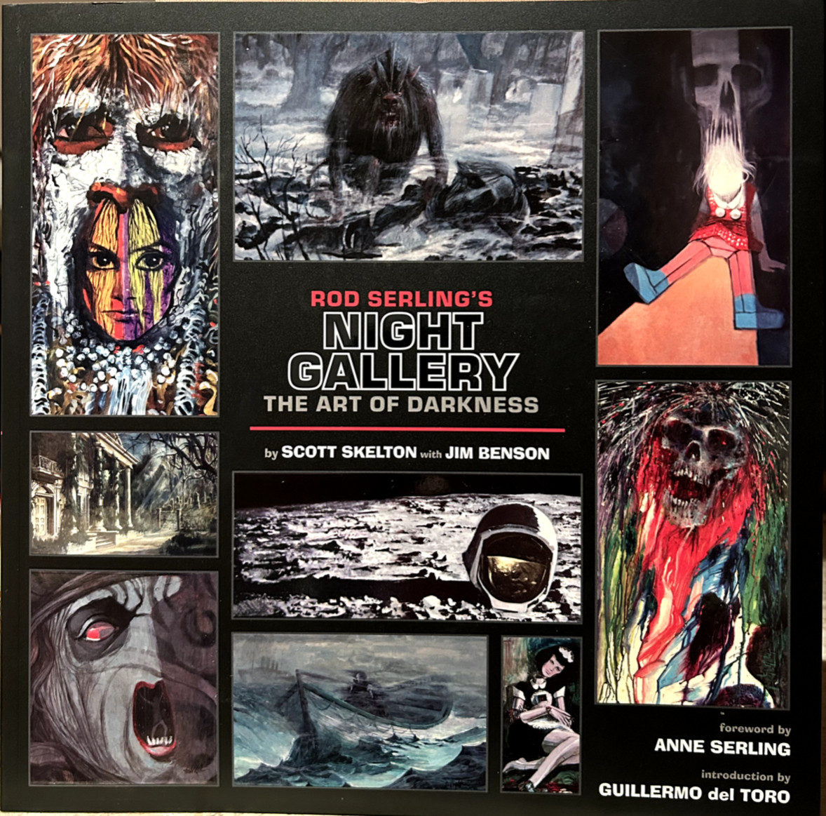 NIGHT GALLERY Rod Serling ART OF DARKNESS Softcover 1ST EDITION Rare OOP Mint!