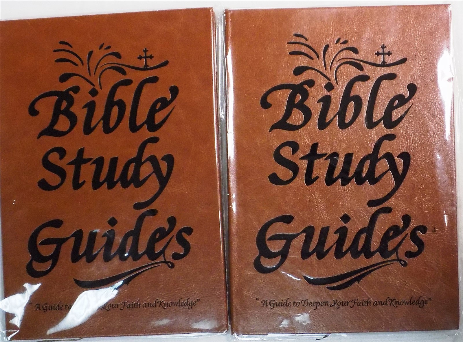 LOT OF 2 66-Page Bible Study Guide, Daily Devotional Journal,Study Notebook Base