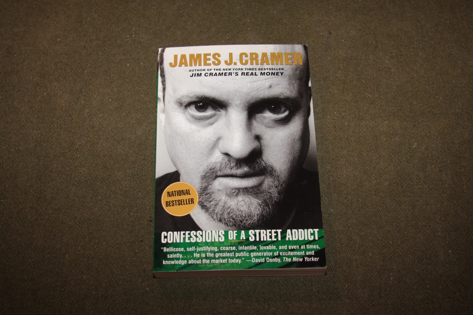 Confessions of a Street Addict by James J. Cramer 2003 TPB