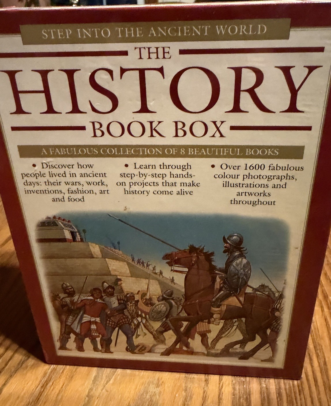 Hermes House Step Into the Ancient World History Box Set Illustrated 8 Books