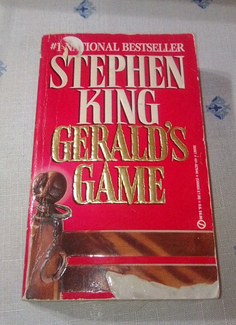 Geralds Game by Stephen King 1993 1st Edition Signet Paperback