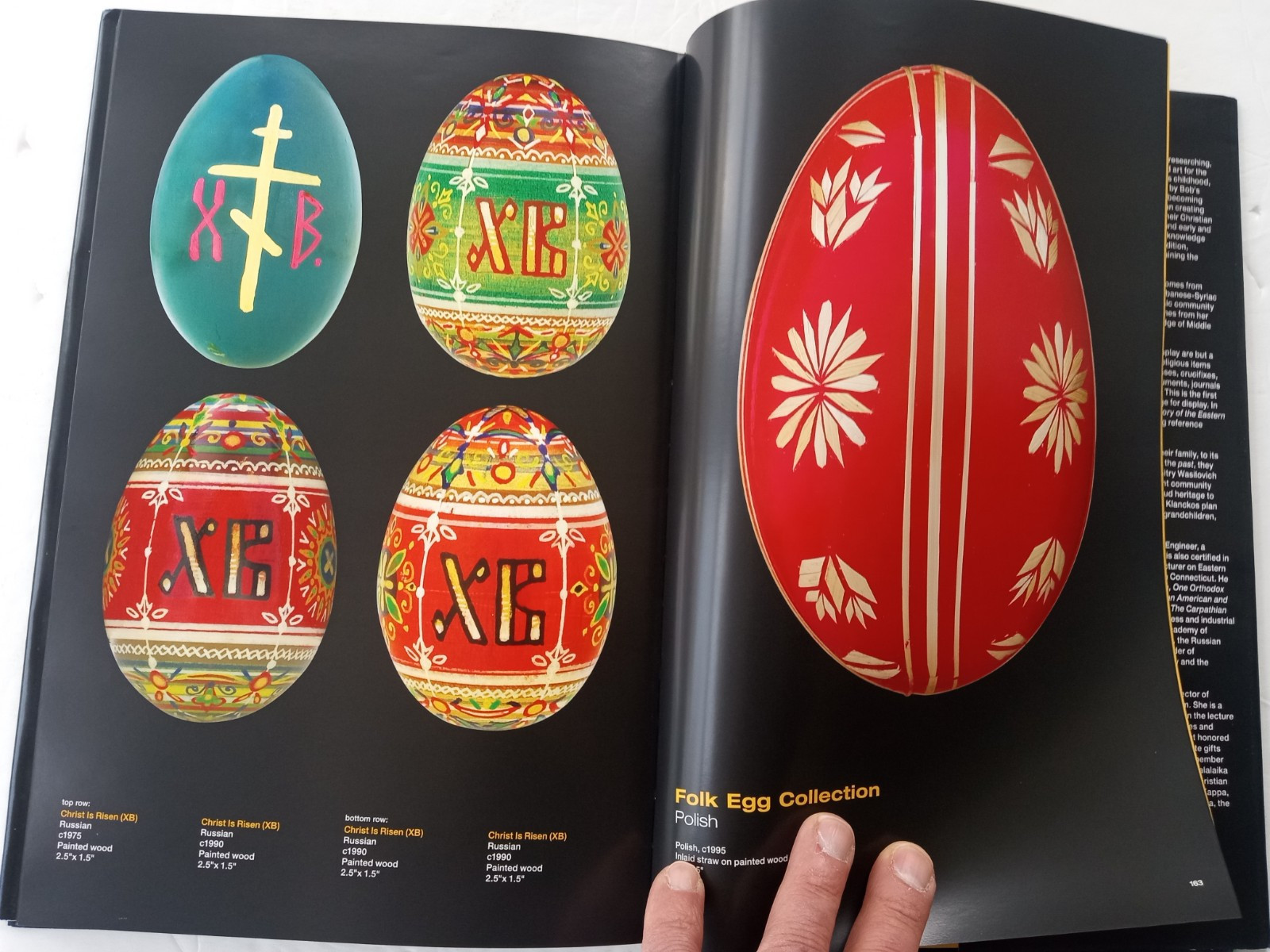 Easter Eggs & Art Robert & Yvonne Klancko 2006 HC/DJ Knights of Columbus Museum