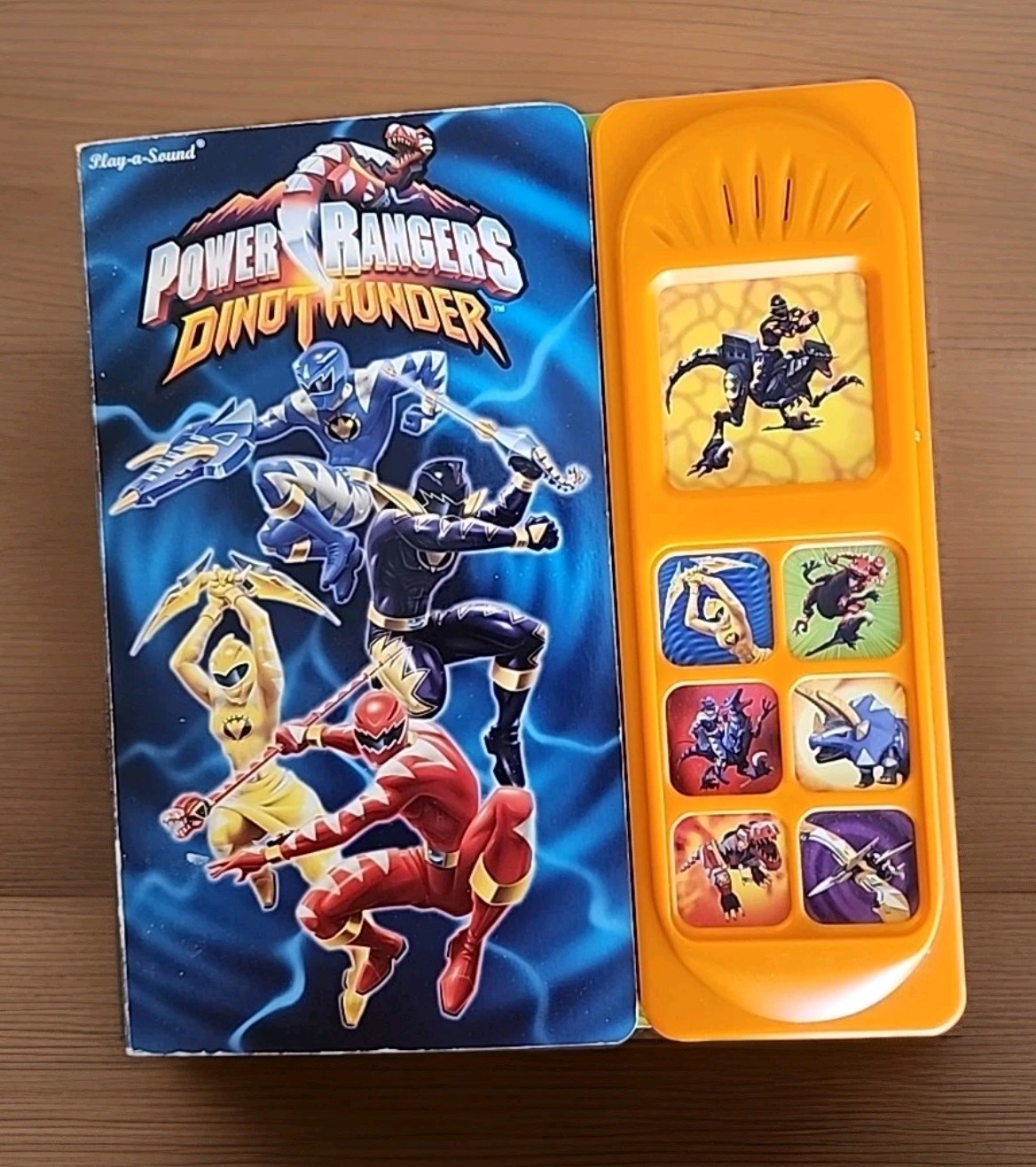 Power Rangers Dino Thunder play a sound book – Board book