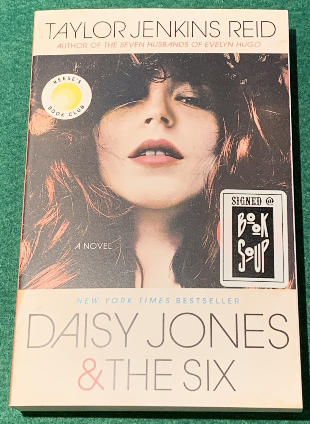 Daisy Jones & The Six by Taylor Jenkins Reid SIGNED 33rd Print Trade PB 2020