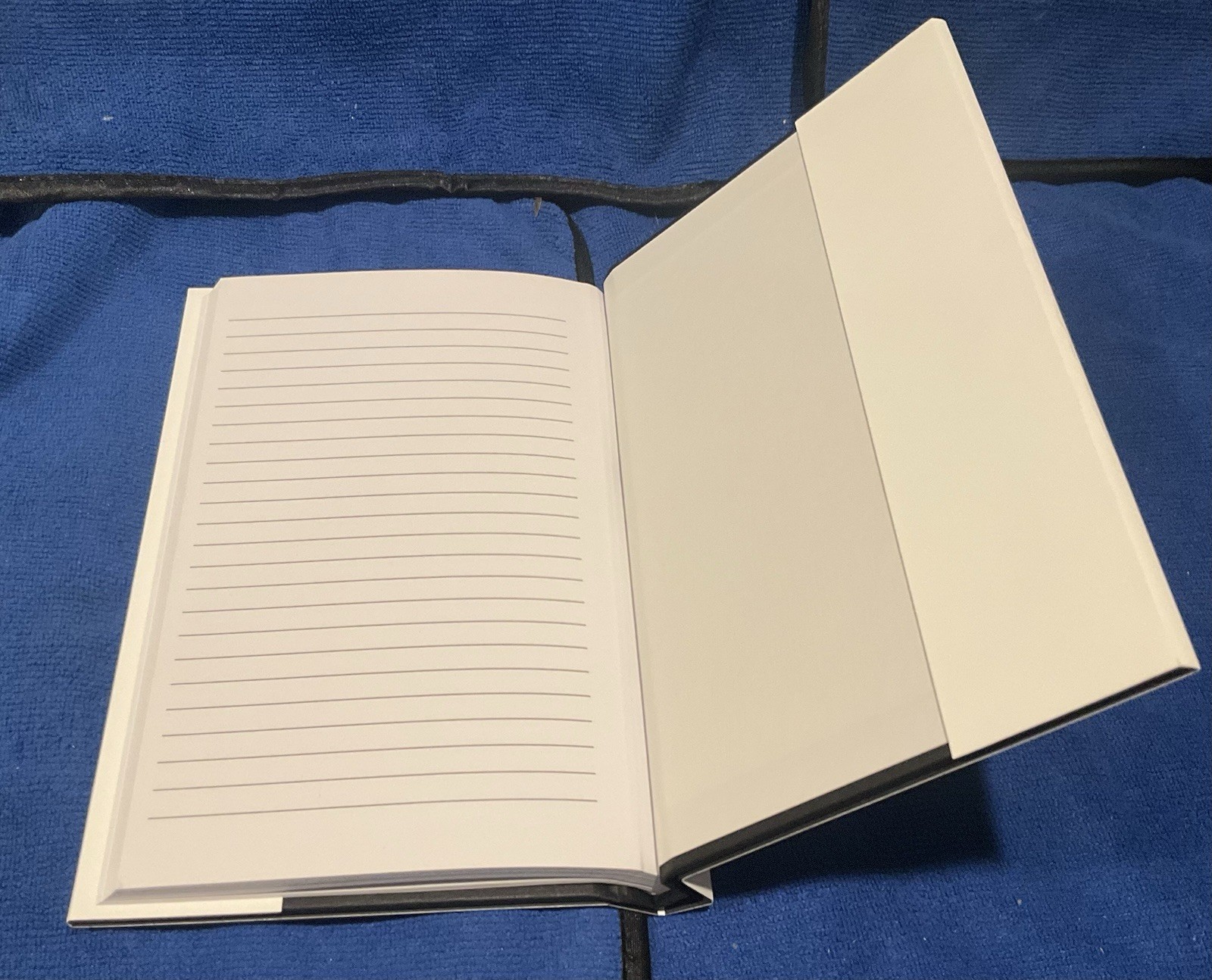 8.5″ X 5.5″ White Lay -Flat Custom cover Diary 50 pages