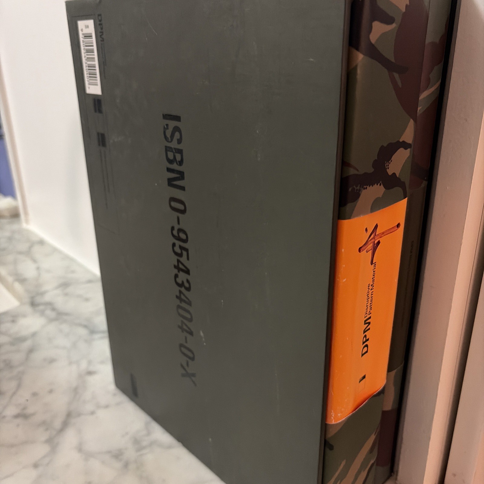 DPM Disruptive Pattern Material 2 Book Set Camouflage Art Alex Newman Signed 2X