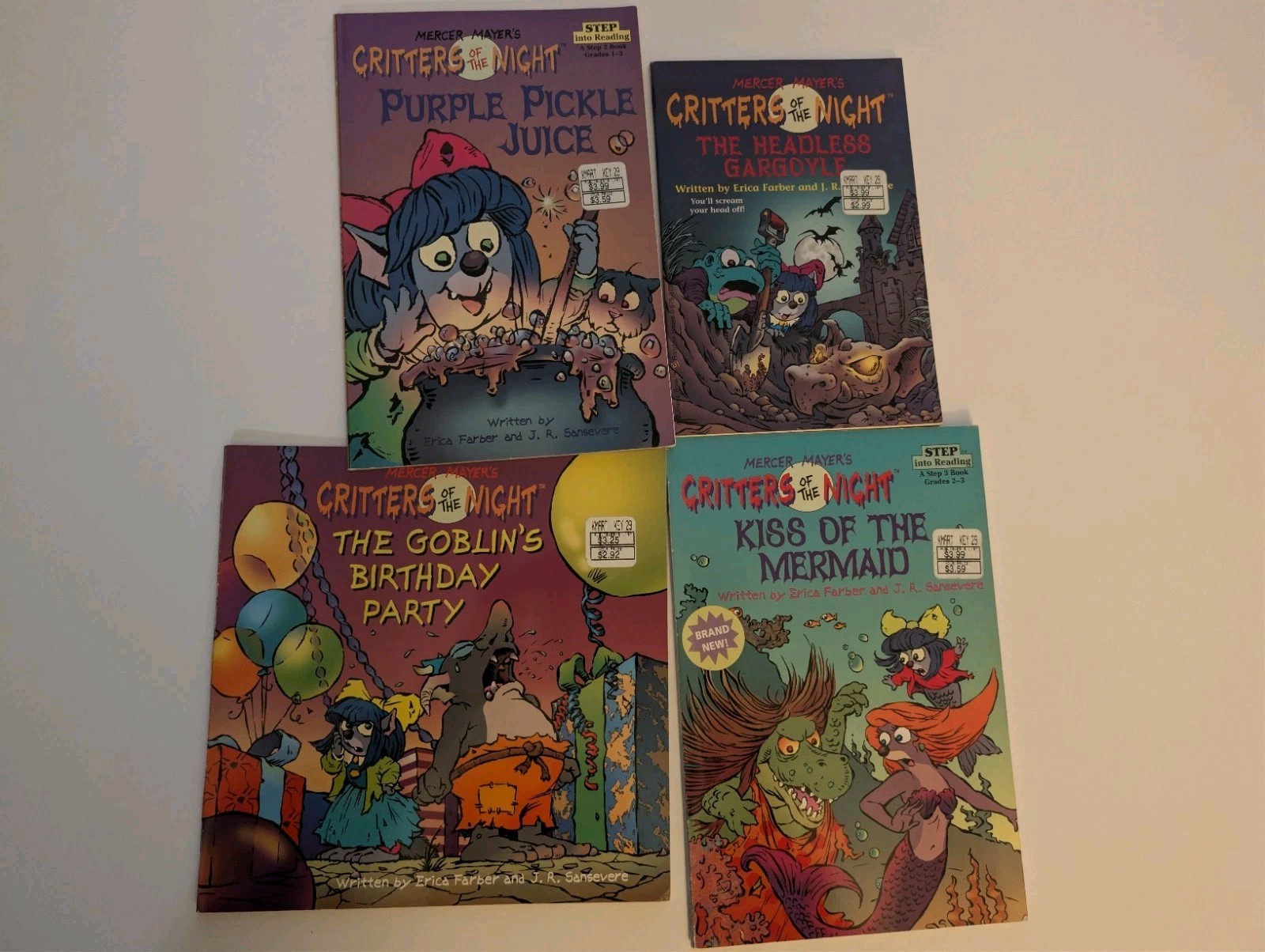 Critters of the Night Mercer Mayer Book Lot Monsters Fantasy Ages 4-8 Kids Rare