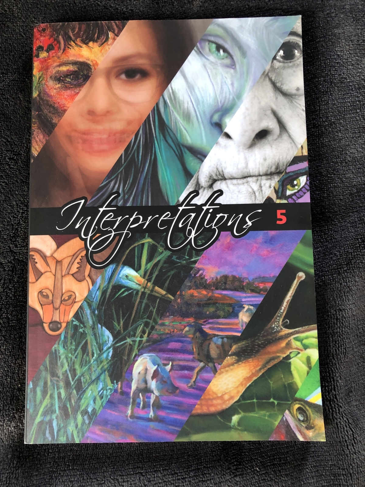 Interpretations 5 Book – Art/Poetry Columbia Art League Paperback