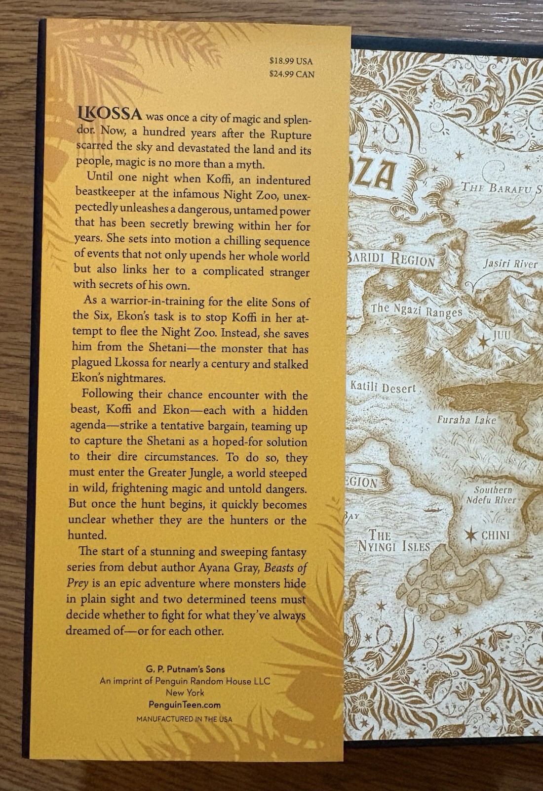 Beast Of Prey – Book by Ayana Gray NEW