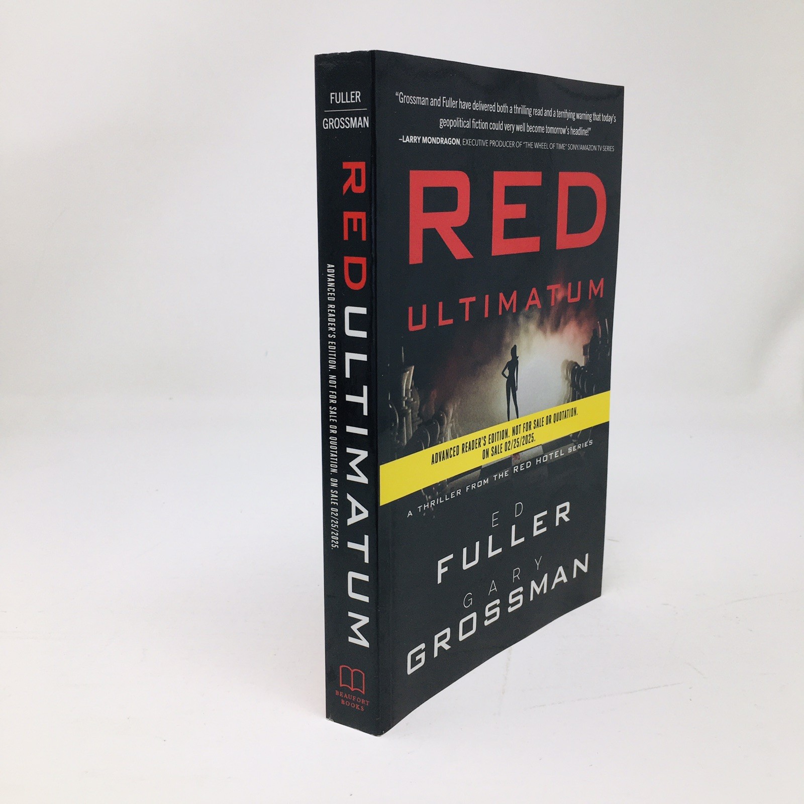 Red Ultimatum ARC Edwin Fuller Mystery Political Thriller Action Novel Red Hotel