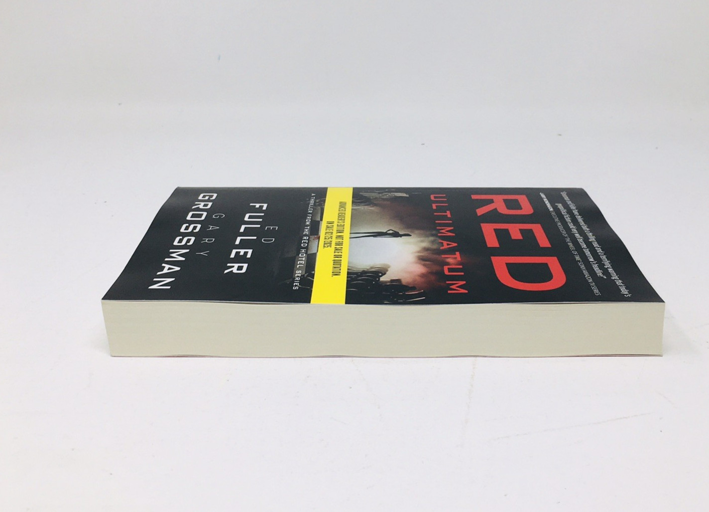 Red Ultimatum ARC Edwin Fuller Mystery Political Thriller Action Novel Red Hotel