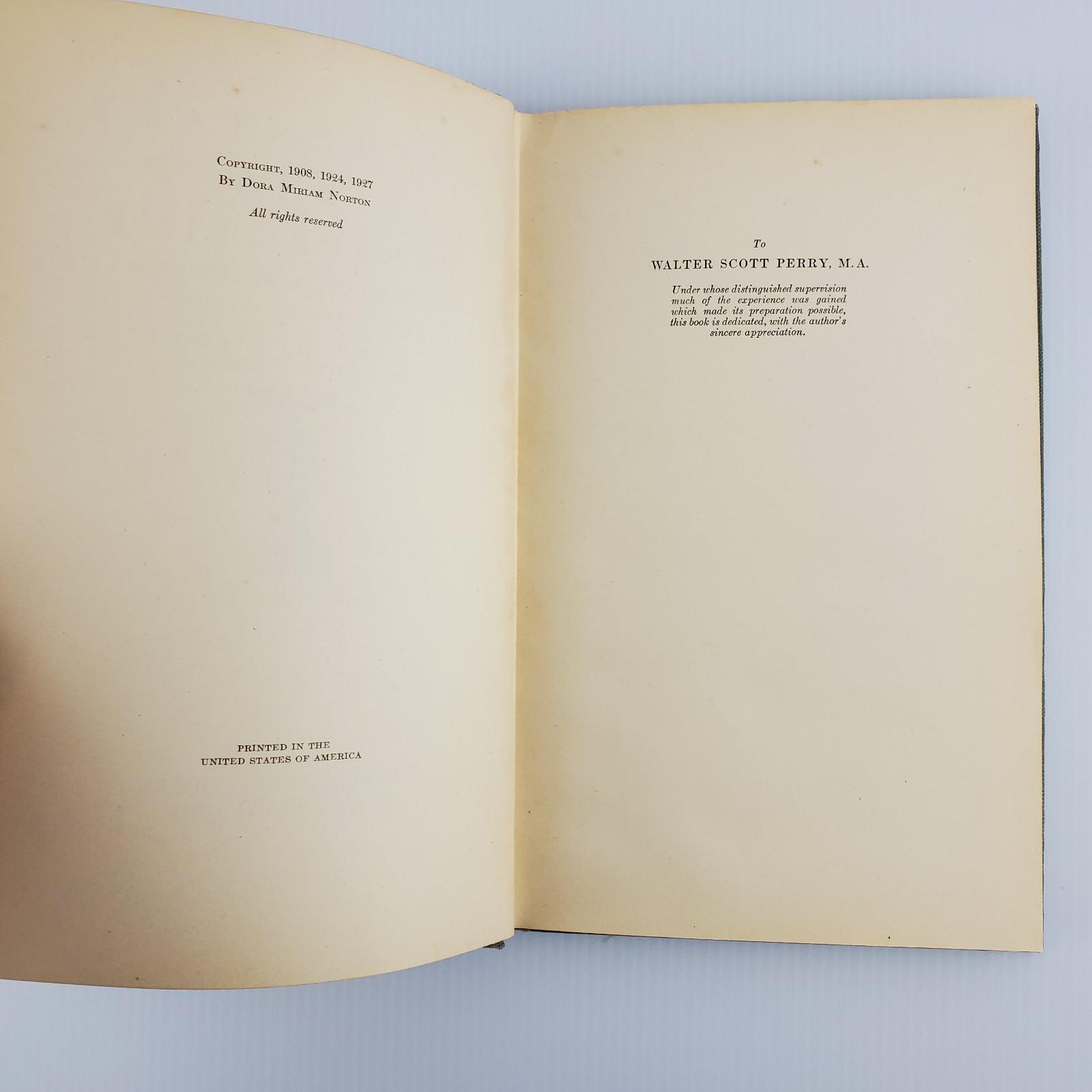 Elementary Freehand Perspective by Dora Miriam Norton HC 1927 4th Edition