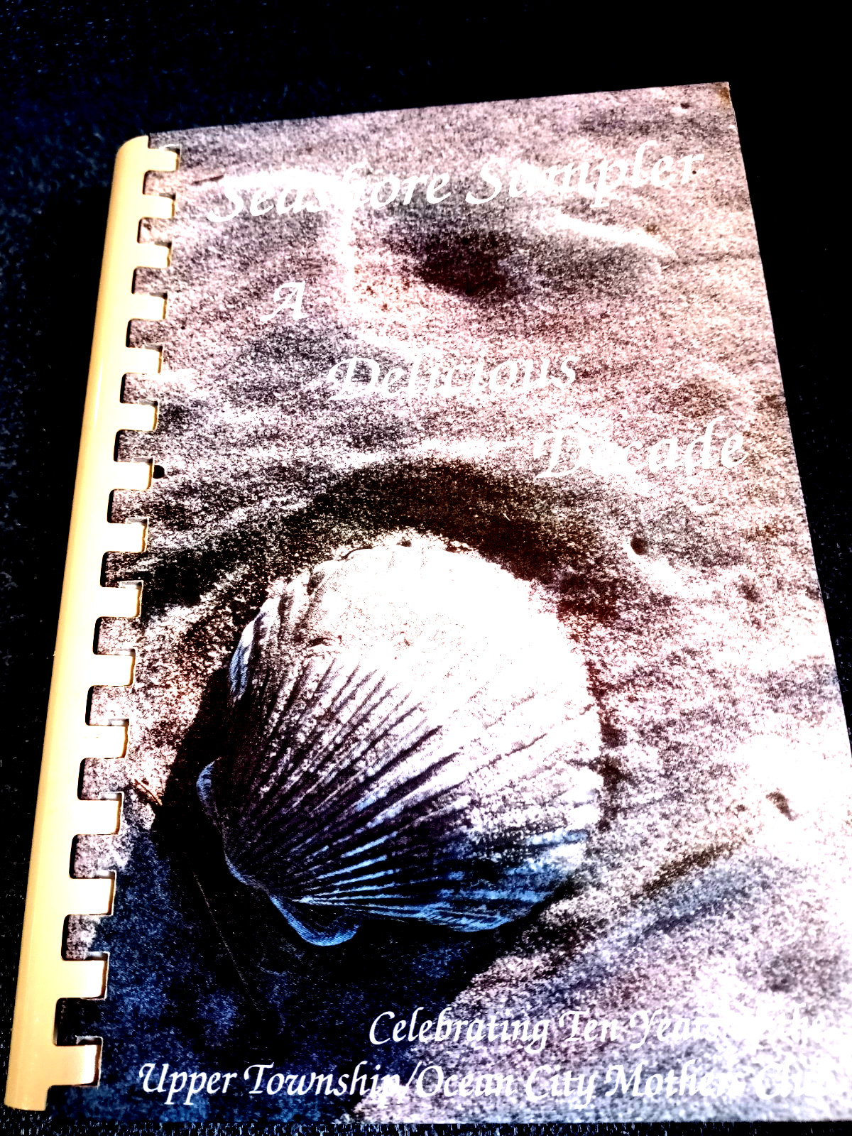 Vtg Seashore Sampler, A Delicipus Decade Cookbook 504 Pages