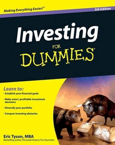 Investing For Dummies, Fifth edition – Paperback By Eric Tyson – GOOD
