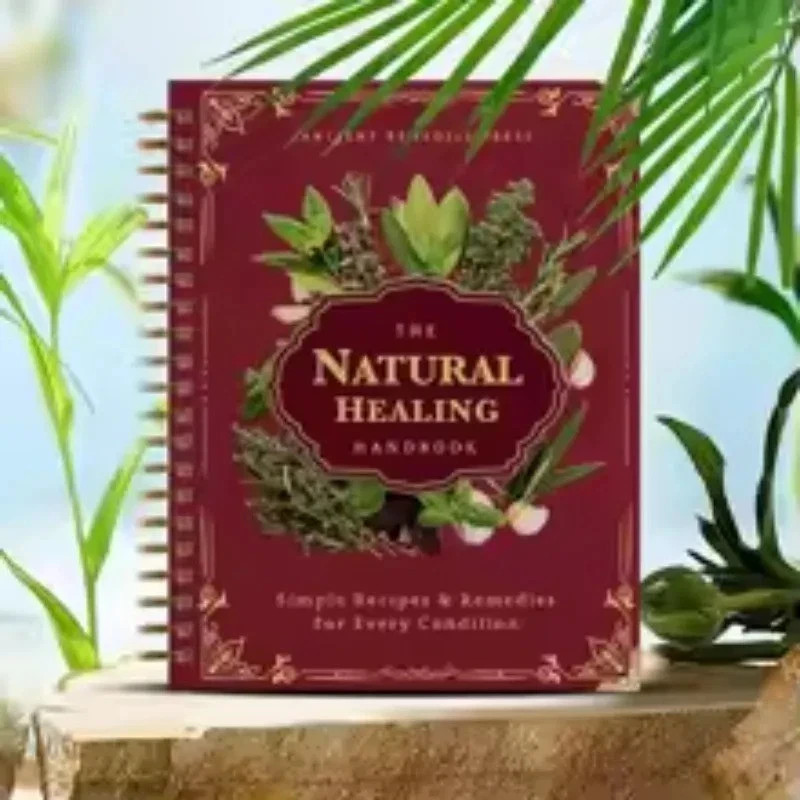 The Natural Healing Handbook Spiral Bound Guide For Herbal Remedies And Natural.