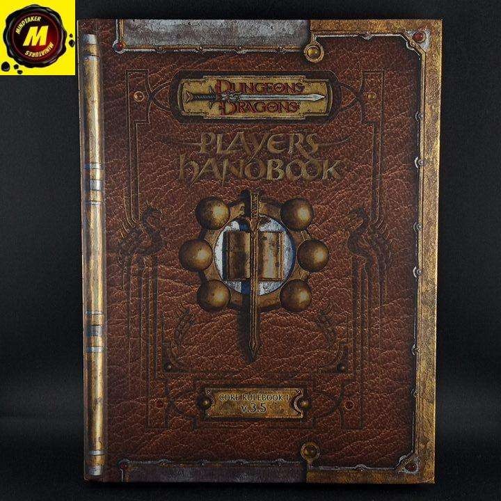 Premium Player’s Handbook – Core Rulebook I with Errata (v.3.5) (Foil Hardcov…