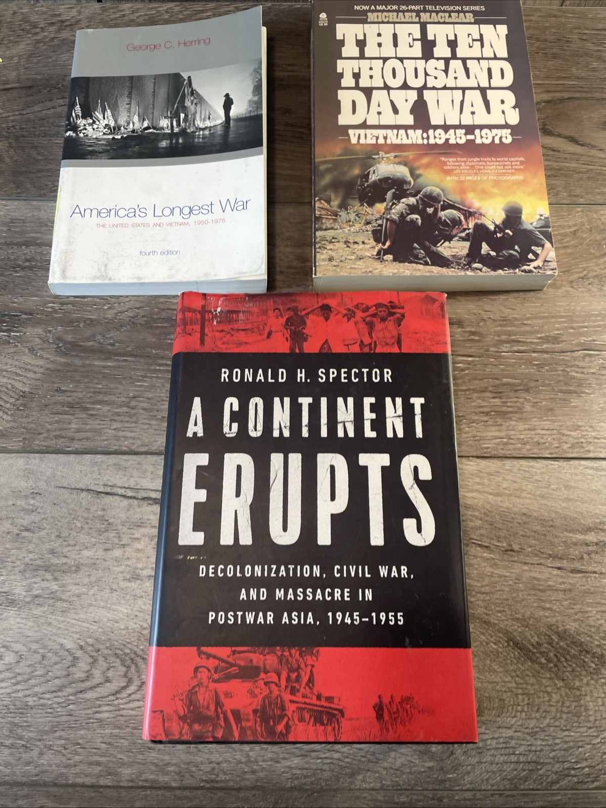 Vietnam Longest War Lot Of 3 Post War Asia
