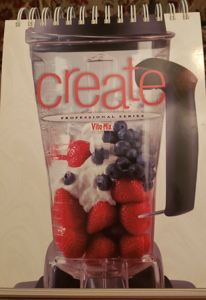 Vita-Mix Blender Recipe Book *No Instuctional DVD*