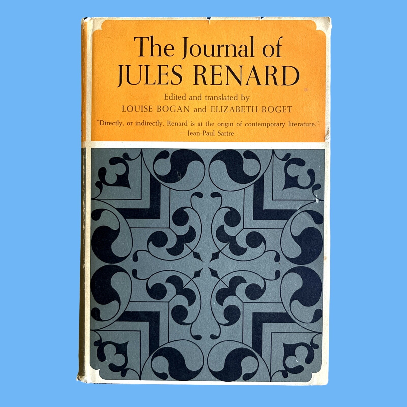 The Journal of Jules Renard (1964) HC DJ VG George Braziller See Photos