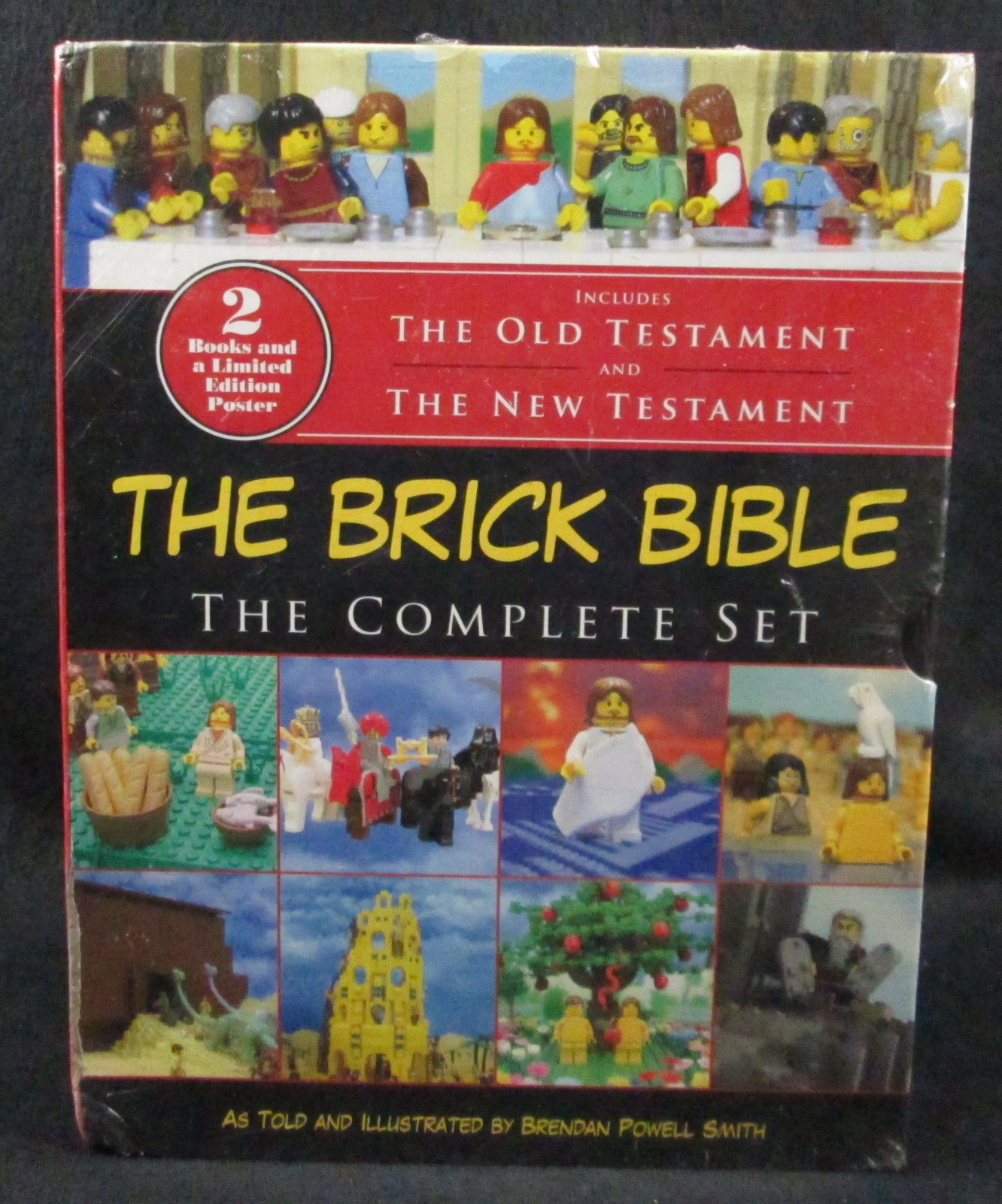 BRICK BIBLE: THE COMPLETE SET, HB by Brendan Powell Smith, NEW Factory Sealed