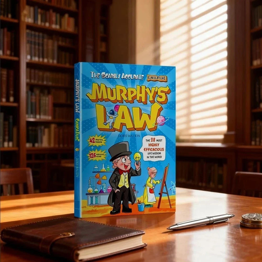 Murphy’s Law Learning Book for Kids 8-12 with 128 Pages Paperback Illustrated