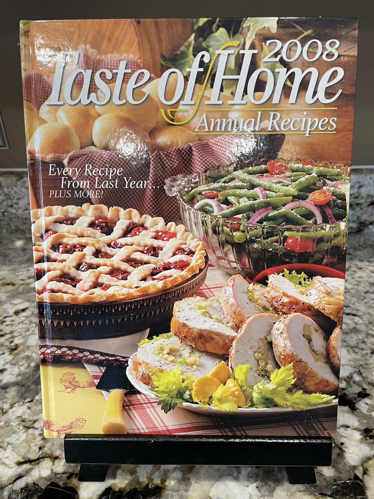Taste of Home Annual Recipes 2008 by Michelle Bretl (2007, Hardcover)cookbook