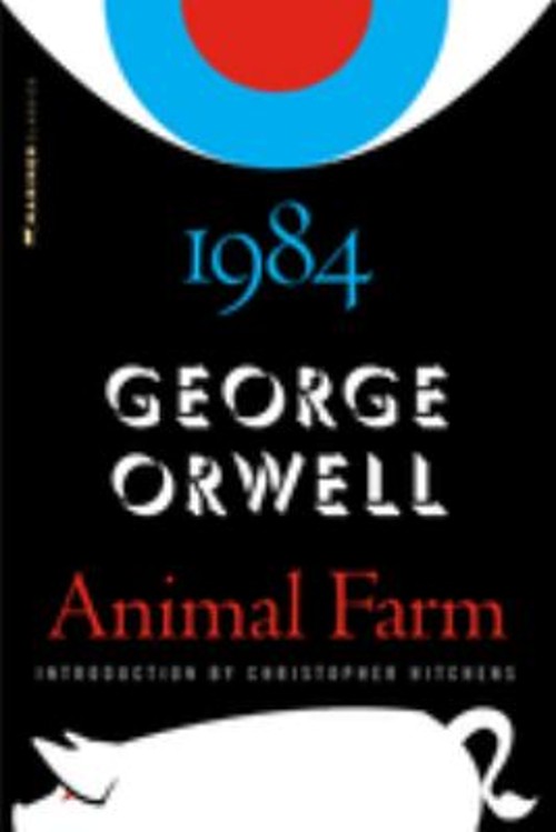 Animal Farm and 1984 Hardcover Christopher, Orwell, George. Hitch