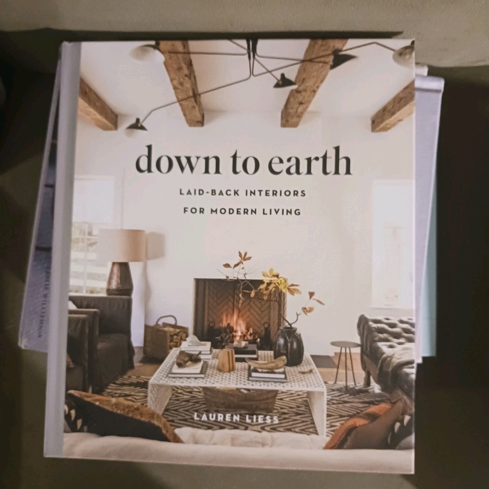 Home Decor Book: DOWN TO EARTH Laid Back Interiors For Modern… Lauren Liess Hc