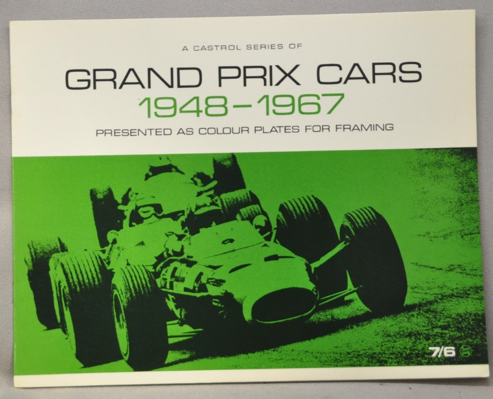 Grand Prix Cars 1948-1967 Color plates for Framing